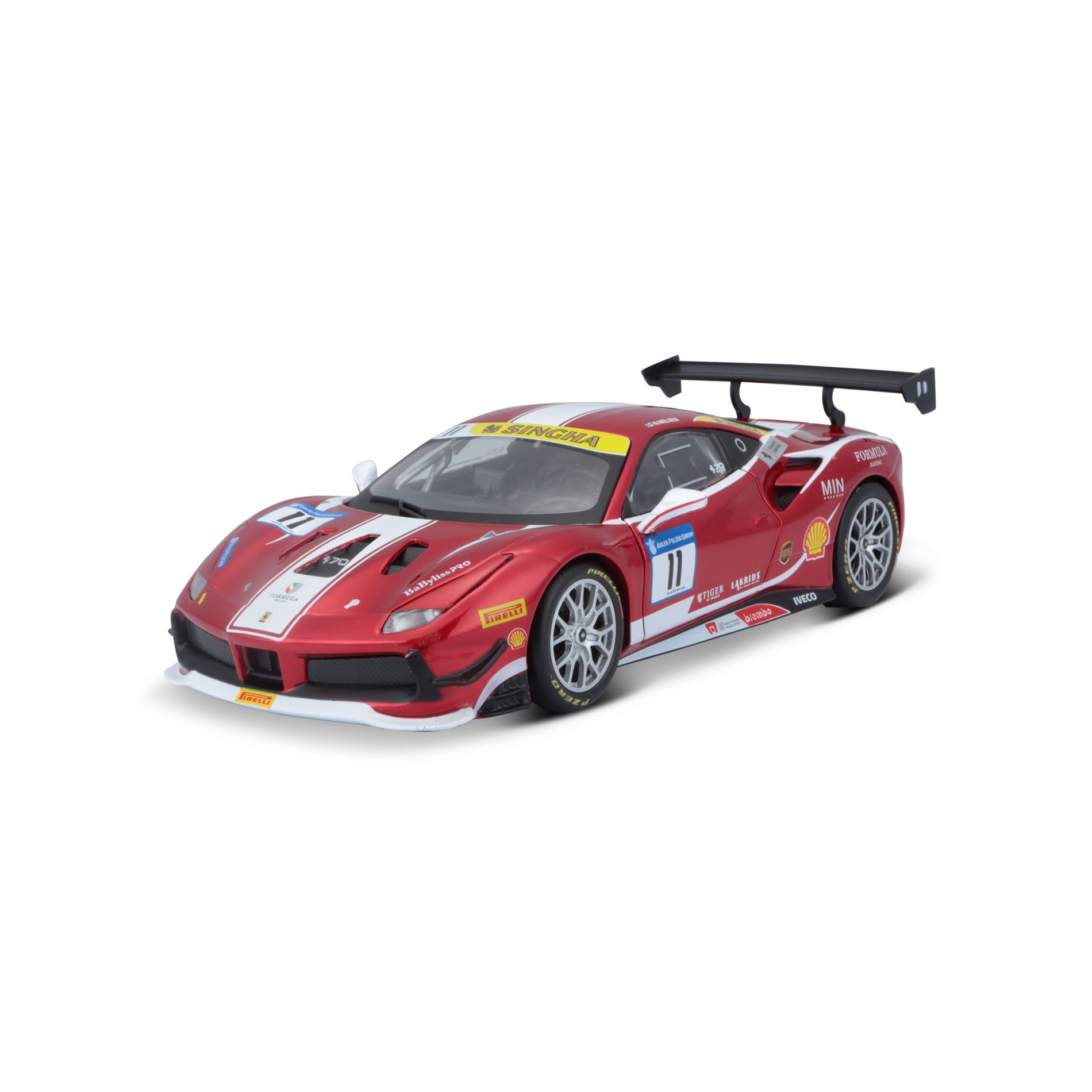 18-26308 Bburago Ferrari Racing - Ferrari 488 Challenge -  Scala 1:24