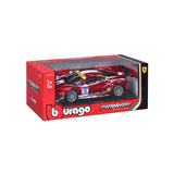 18-26308 Bburago Ferrari Racing - Ferrari 488 Challenge -  Scala 1:24