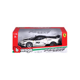 18-16012 #70 -  1:18 - Bburago Ferrari Race & Play -  FXX K EVO - Bianco