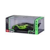 18-41161 - Bburago - 1:32 - Race  - Lamborghini Essenza SCV12 - #63 Verde