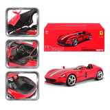 18-16909 Bburago Ferrari Signature - Ferrari  Monza SP1, rossa - Scala 1:18