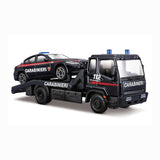 *18-31424 Bburago - Carro attrezzi Carabinieri + auto - Scala 1:43