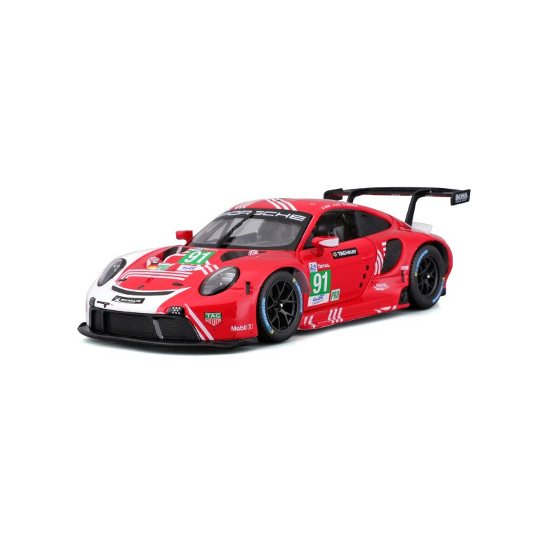 *18-28016 Bburago Race - Porsche 911 RSR LM (2020) #91, rossa - 1:24