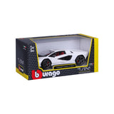 18-21102 Bburago - Lamborghini Countach LPI 800-4, bianca - Scala 1:24