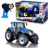 *Bburago Maisto Trattore Radiocomandato New Holland Trattore RC per Bambini