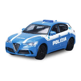 18-01458 (28-21086) Bburago - Alfa Romeo Stelvio Polizia - Scala 1:24