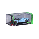 18-41164 - Bburago - 1:32 - Race  - 2019 Ford GT Heritage Edition - #9 Azzurro