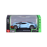 18-41164 - Bburago - 1:32 - Race  - 2019 Ford GT Heritage Edition - #9 Azzurro
