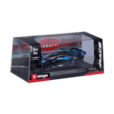 18-38306 Bburago Race Bugatti Bolide, blu - Scala 1:43
