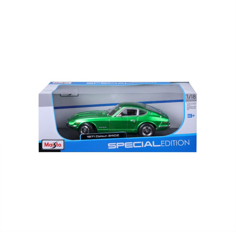 926973.004 - MAISTO - 1971 Datsun 240Z Met Green - 1:18