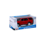 31533 RD Bburago Maisto - Chevrolet Tahoe (2021), rossa - Scala 1:26