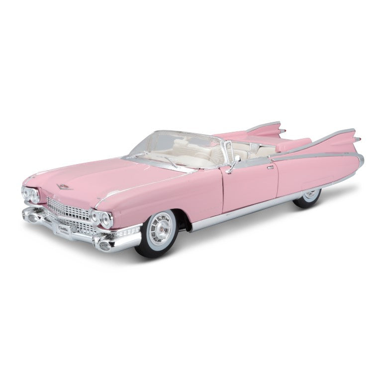 10-36813  Bburago Maisto - 1959 Cadillac Eldorado Biarritz  -  1:18 - rosa