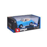18-12025 - Bburago - 1:18 - Porsche 356B Cabriolet (1961)- Blu