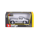 18-22023 SL Bburago -  Mercedes-Benz 300 SL (1954), argento - 1:24