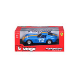 18-26305 Bburago Ferrari Racing -  Ferrari 250 GTO, blu - Scala 1:24