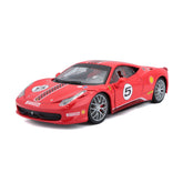18-26302 Bburago Ferrari Racing  - 458 Challenge - 1:24