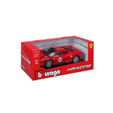 18-26302 Bburago Ferrari Racing  - 458 Challenge - 1:24