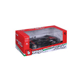 *18-26027 Bburago Ferrari Race&Play - Ferrari Monza, nera - Scala 1:24
