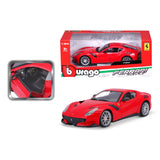 18-26021 Bburago Ferrari Race&Play - Ferrari F12tdf, rossa - Scala 1:24
