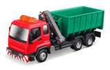 18-32264 - Bburago - Municipal Vehicle - Camion Ribaltabile e autogru