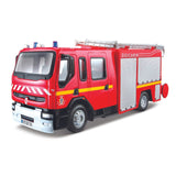 *18-32002 Bburago - Camion Renault - Vigili del Fuoco - Scala 1:50