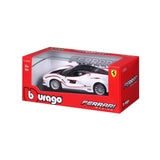 18-26301 #75 - Bburago - 1:24 - Ferrari Racing -  Ferrrari FXX K - bianco