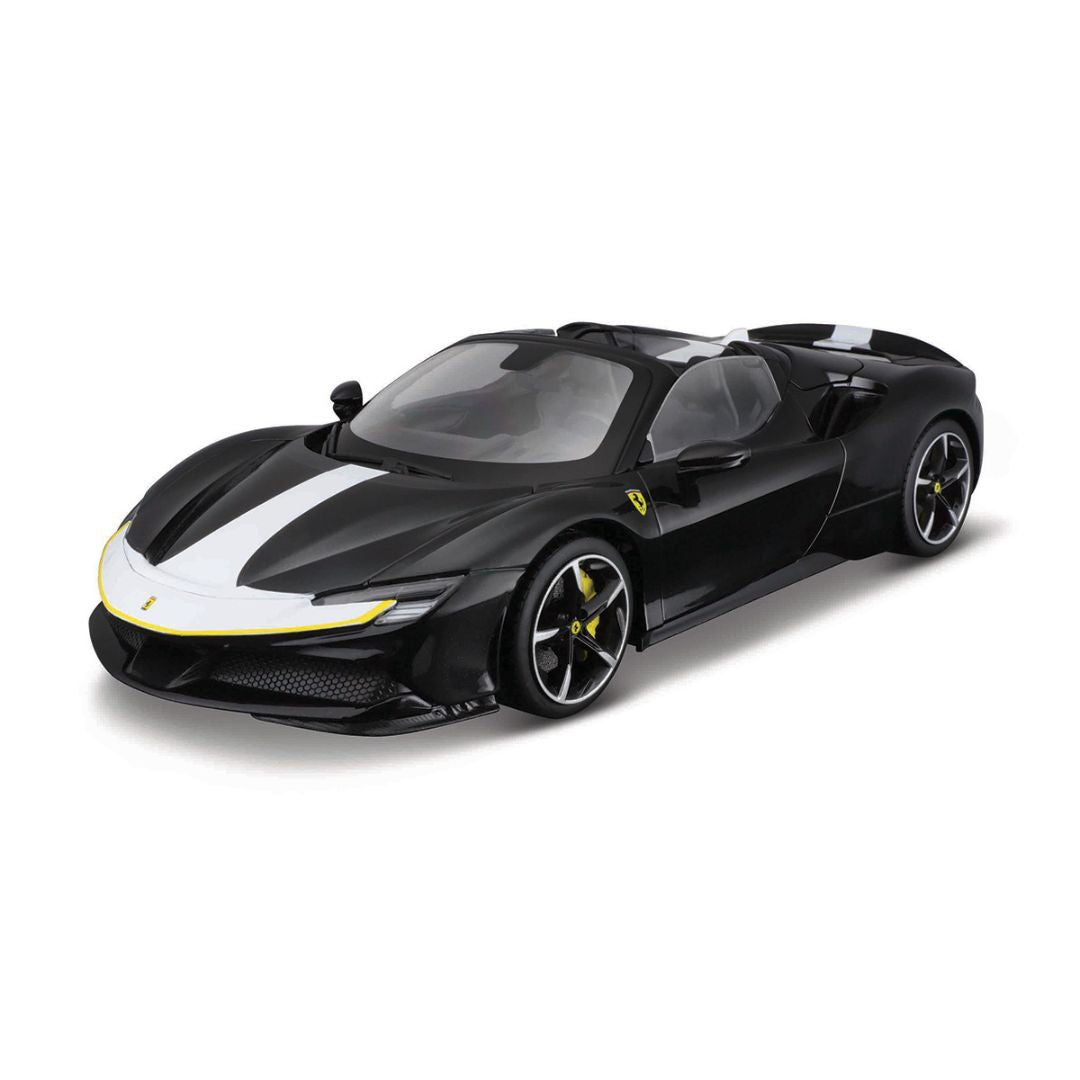 *18-16910 Bburago Ferrari Signature - SF90 Spider Assetto Fiorano, nera - 1:18