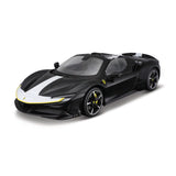 *18-16910 Bburago Ferrari Signature - SF90 Spider Assetto Fiorano, nera - 1:18