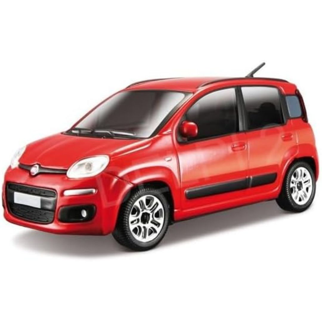 * 18-22123 Bburago - Fiat Panda, rossa - Scala 1:24
