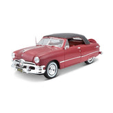 10-31681 - Bburago Maisto - 1:18 - 1950 FORD - Rosso Metallizzato