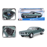 10-31166 Bburago Maisto - Ford Mustang Fastback (1967), verde - 1:18