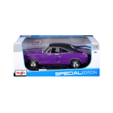 10-31387 Bburago Maisto - Dodge Charger R/T (1969), viola - 1:18