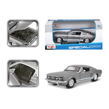 10-31260 GY - Bburago Maisto - 1:24 - 1967 Ford Mustang GT - Grigio Metallizzato