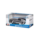 10-31260 GY - Bburago Maisto - 1:24 - 1967 Ford Mustang GT - Grigio Metallizzato