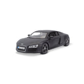 31281 Bburago Maisto - Audi R8, nero - Scala 1:24