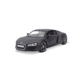31281 Bburago Maisto - Audi R8, nero - Scala 1:24