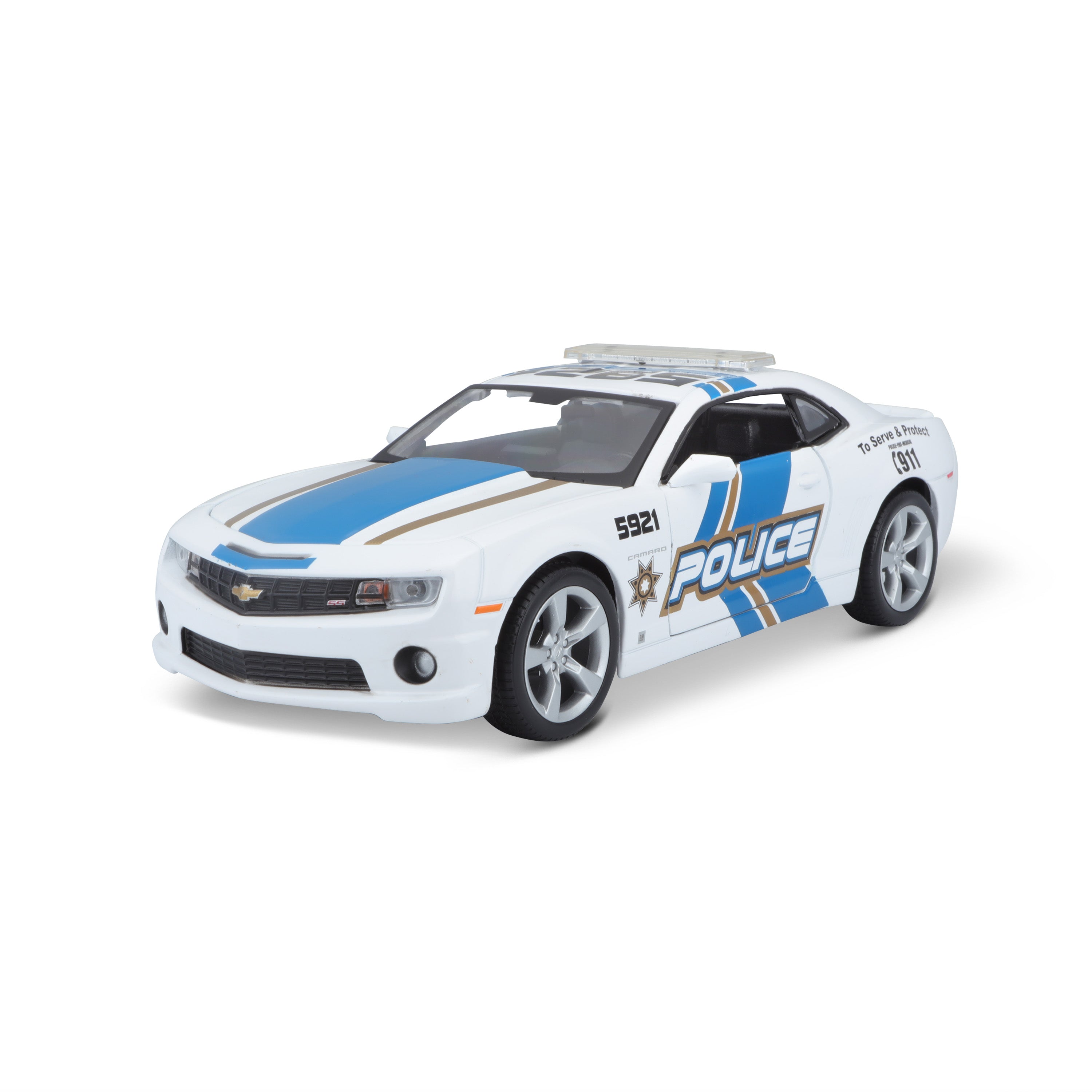 10-31208 - Bburago Maisto - 1:24 -  2010 Chevrolet Camaro RS - American Police
