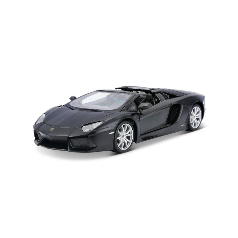 10-31504 Bburago Maisto - Lamborghini Aventador LP 700-4 Roadster, nera - 1:24