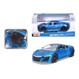 31234 BU -Bburago Maisto 1:24 - 2017 Acura NSX Blu Met.