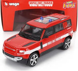 *18-01766 Bburago - Land Rover Defender 110 Vigili del Fuoco 1:43
