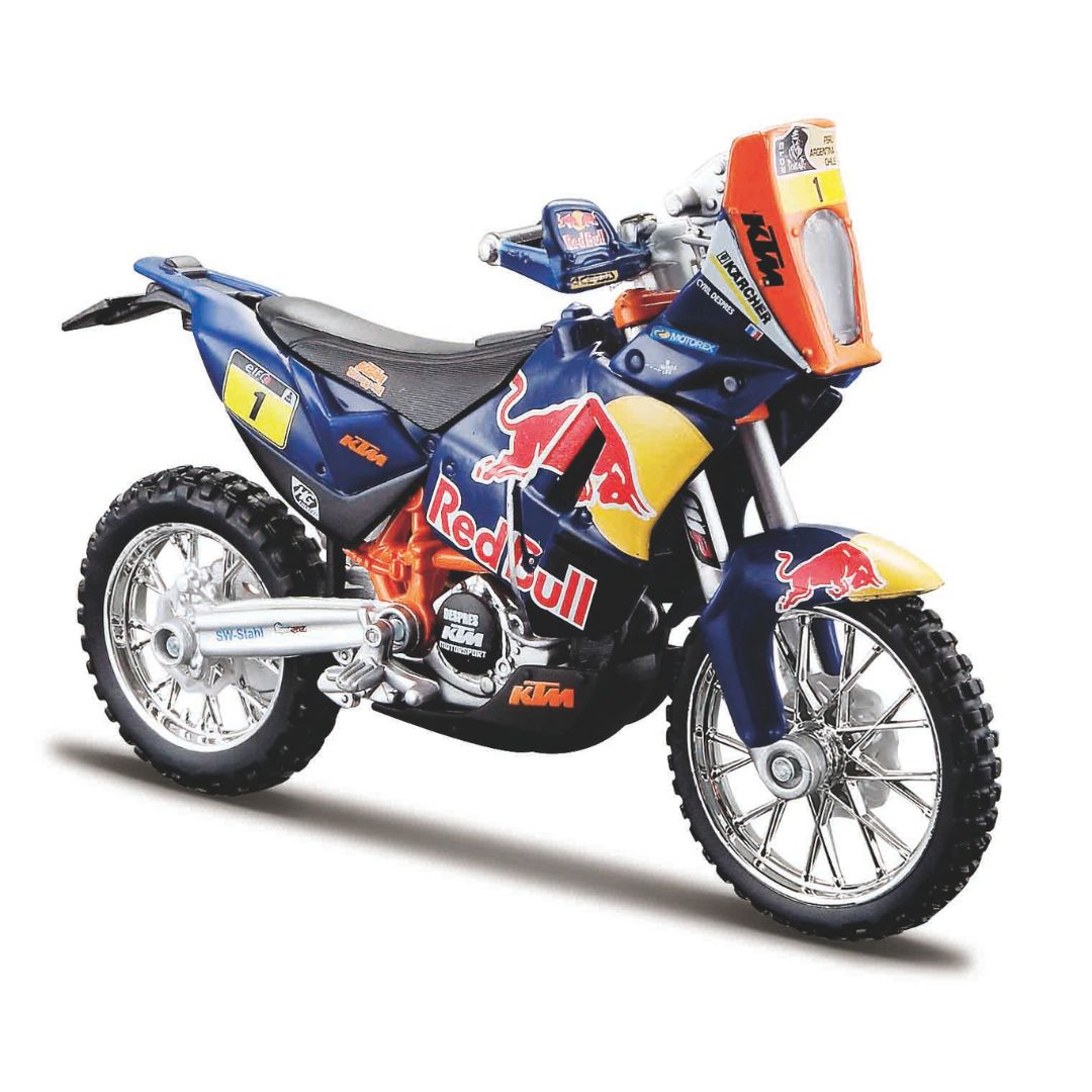 *18-51070 Bburago Race - KTM 450 - Scala 1:18 - Moto da Rally a scelta
