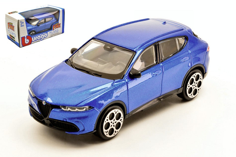 18-30468 Bburago Street Fire - Alfa Romeo Tonale, blu - Scala 1:43