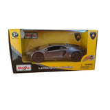 24072 Bburago Maisto - Lamborghini Aventador LP700-4, grigia - con retrocarica