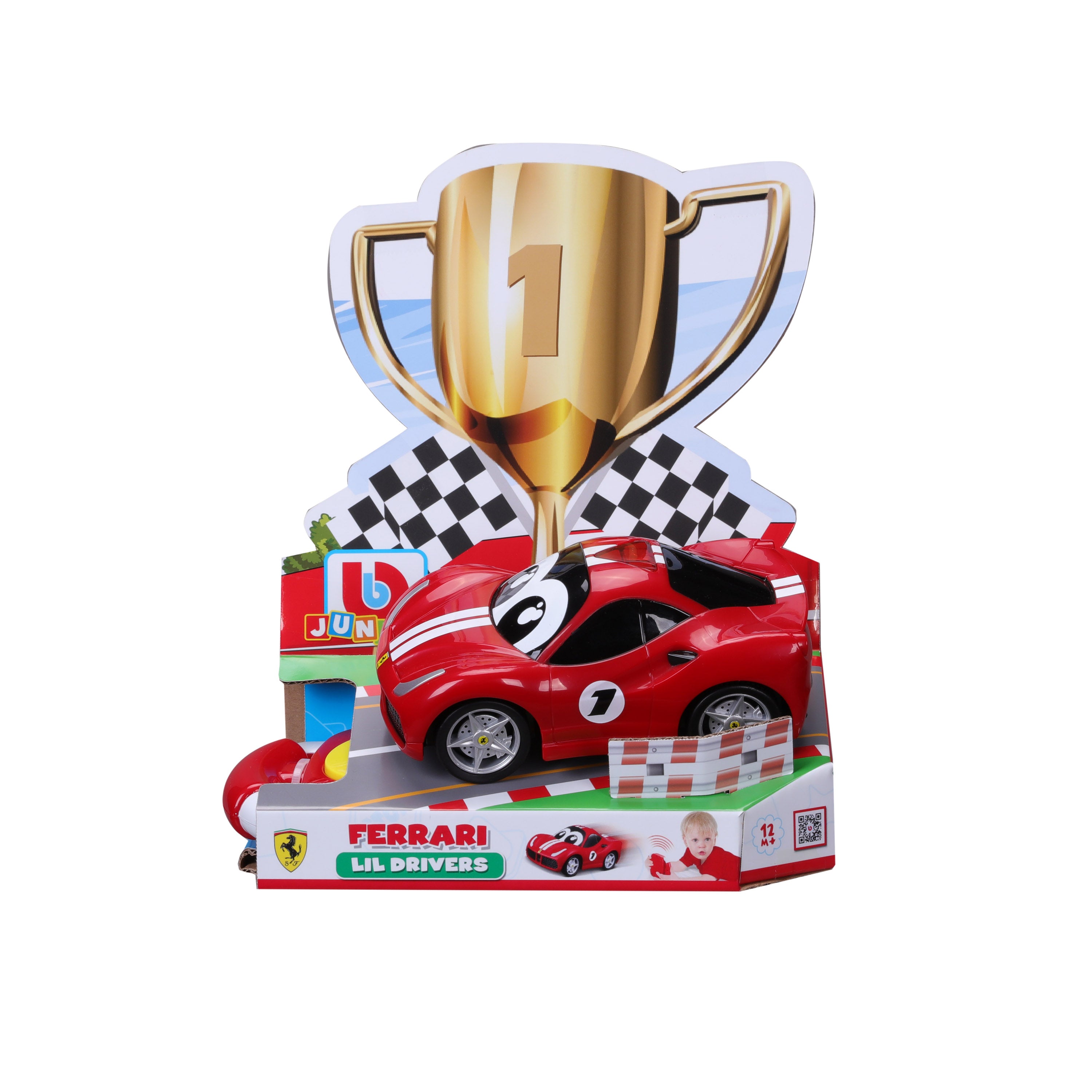 16-82006 Bburago junior Bburago Junior 16-82006 Ferrari Lil Driver confezione