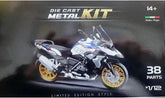 39171 Bburago Model Kit Moto BMW GS 1:12 Modellino da Montare