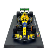18-38215N Bburago McLaren F1 Team MCL38 #4 Norris con casco Monaco Gran Prix 24