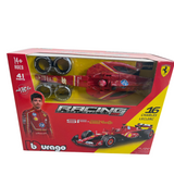 18-26858 Bburago Ferrari F1 Sf-24 MODEL KIT #16 Charls Leclerc 1:24
