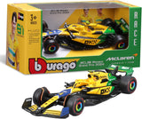 Bburago F1 McLaren MCL38 Monaco #4 Norris GP 2024 1:43 Tributo Livrea Senna