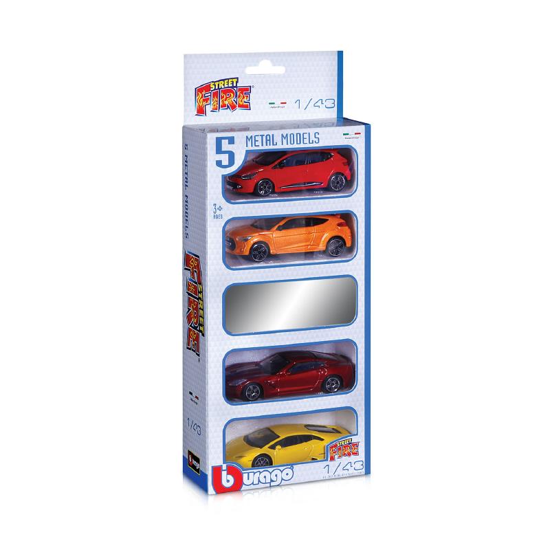 926580.012 - Bburago STREET FIRE SPECIAL 5 PACK special EDITION