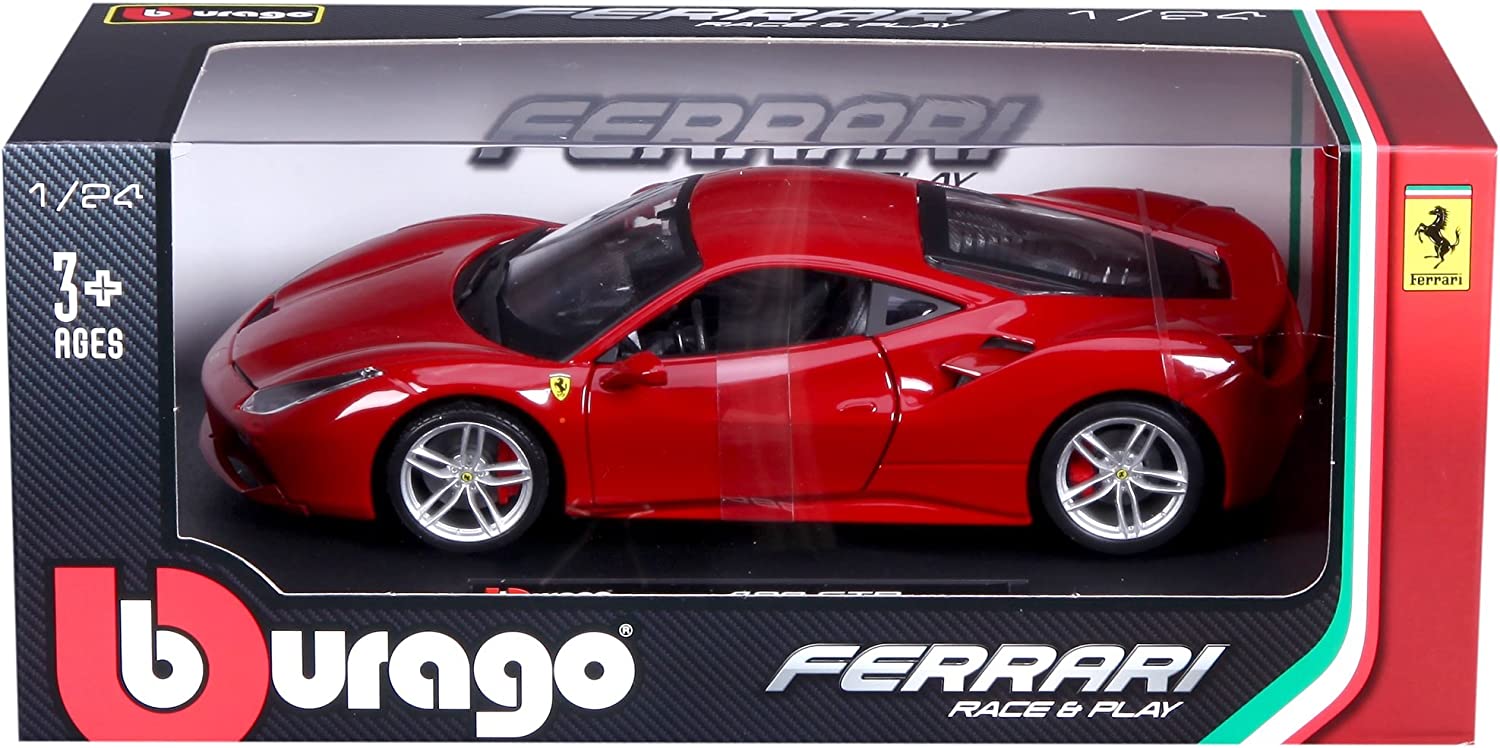 390710.006 - Bburago Ferrari 488 GTB R&amp;P - 1:24